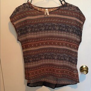 Live 4 Truth Multicolor Patterned Blouse